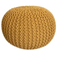 Soma Pouf Ø 55 cm Strickhocker Sitzpouf Sitzpuff...