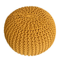 Soma Pouf Ø 55 cm Strickhocker Sitzpouf Sitzpuff...