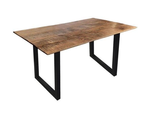 Soma Esstisch Küchen Tisch Esszimmer Tisch Liverpool 120x80 160x90 u. 200x100 cm Mangoholz massiv (BxHxL) 120 x 76 x 80 120 x 80 cm