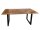 Soma Esstisch Küchen Tisch Esszimmer Tisch Liverpool 120x80 160x90 u. 200x100 cm Mangoholz massiv (BxHxL) 200 x 76 x 100 200 x 100 cm