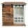 Soma Barschrank B 72 H 80 cm Weinregal Wein Schrank Hausbar Weinbar Anrichte California weiß Mangoholz (BxHxL) 72 x 80 x 38