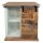 Soma Barschrank B 72 H 80 cm Weinregal Wein Schrank Hausbar Weinbar Anrichte California weiß Mangoholz (BxHxL) 72 x 80 x 38