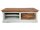 Soma TV Lowboard TV Schrank B 114 H 45 cm Massivholz Fernsehschrank Ibiza weiß Mangoholz massiv (BxHxL) 114 x 45 x 38