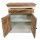 Soma Anrichte Kommode B 80 H 90 cm Sideboard Ibiza Massivholz Mangoholz massiv weiß natur (BxHxL) 80 x 90 x 40