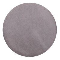 Soma Samthocker 2. Wahl Samt Pouf Ø 31 H 43 cm Sitzhocker Sitzpouf Velour Hocker bis 150 kg belastbar (BxHxL) 31 x 43 x 31 light grey - hellgrau