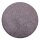 Soma Sitzhocker 2. Wahl Ø 55 H 37 cm Pouf Sitzpouf Wildleder-Optik Sitzpouf mit Eisengestell schwarz matt (BxHxL) 55 x 37 x 55 stonegrey