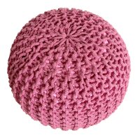 Soma Pouf Ø 55 cm Sitzpouf Strickhocker Hocker...