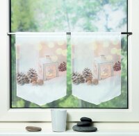 Home Wohnideen Fensterbilder 2er Pack Laterne 2X 45 X 30...