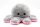 XXL Reversible Wende Plüschtier Octopus 40cm Flip Geschenkidee rosa grau