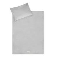 Julius Zöllner uni light grey Bettwäsche...