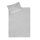 Julius Zöllner uni light grey Bettwäsche 100x135+40x60