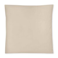 Irisette Mako-Satin uni Kissenbezug Paris 8000 beige 80 x...