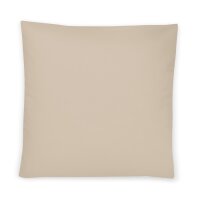 Irisette Mako-Satin uni Kissenbezug Paris 8000 beige 40 x...