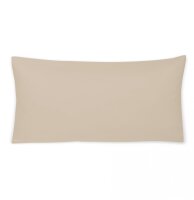 Irisette Mako-Satin uni Kissenbezug Paris 8000 beige 40 x...