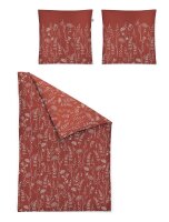 Irisette Mako-Satin Bettwäsche Set Verona 8298 rot...