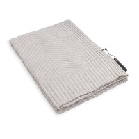 Knit Factory Beau Plaids 160x130 cm Glatt Beige