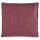 Knit Factory Uni Kissen 50x50 cm Glatt Rot