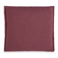 Knit Factory Maxx Kissen 50x50 cm Glatt Rot