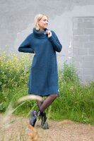 Knit Factory Jamie Kleid 36/38 Glatt Grau