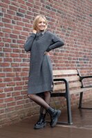 Knit Factory Jamie Kleid 40/42 Glatt Schwarz