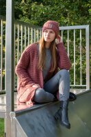 Knit Factory Alex Strickjacke 40/42 Glatt Lila