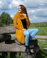 Knit Factory Alex Strickjacke 36/38 Glatt Grau