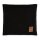 Knit Factory Jesse Kissen 50x50 cm Glatt Schwarz