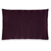 Knit Factory Jesse Kissen 60x40 cm Glatt Lila