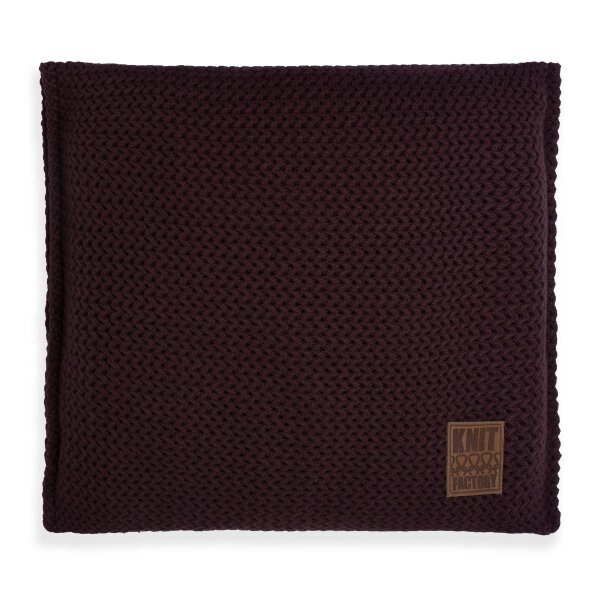 Knit Factory Maxx Kissen 50x50 cm Glatt Lila