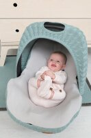 Baby’s Only Booties Melange khaki - 0-3 Monate Grün