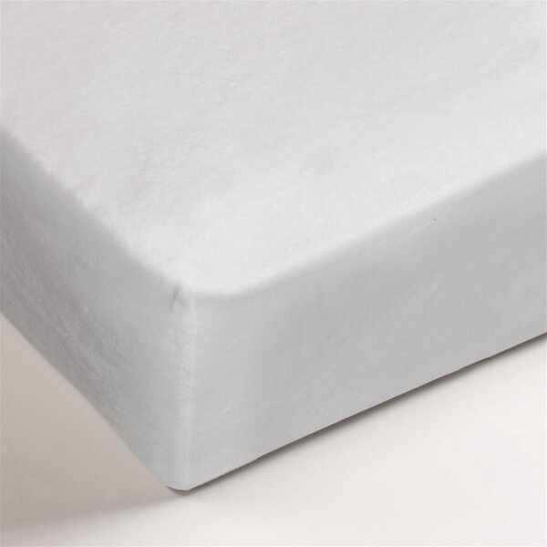 Beddinhouse Baumwolle, Polyester Matratzenauflage  Molton Str White 090/100X200/220 90 x 200/210/220 cm Steghöhe: 40 cm 1 Moltonauflage Weiß