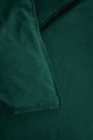 Beddinhouse 100% Organic cotton, 30x30/76x68, 144TC Bettwäsche Organic Basic Dark Green 155X220 155 x 220 cm + 1x 80 x 80 cm 1 Bettbezug, 1 Kissenbezug Dunkelgrün