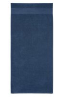 Beddinhouse Baumwoll-Frottee Frotteeware Sheer Dark Blue 70X140 70 x 140 cm 1 Duschtuch Dunkelblau