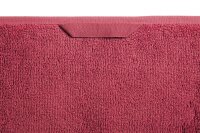 Beddinhouse Baumwoll-Frottee Frotteeware Sheer Red 70X140 70 x 140 cm 1 Duschtuch Rot