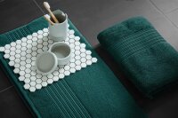 Beddinhouse Baumwoll-Frottee Frotteeware Sheer Dark Green 16X22 Set A 3 x 16 x 22 cm Waschlappen Dunkelgrün