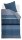 Beddinhouse Renforcé Bettwäsche Jacco Blue 155X220 155 x 220 cm + 1x 80 x 80 cm 1 Bettbezug, 1 Kissenbezug Blau