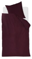 Beddinhouse  Bettwäsche Conscious Dark Red 155X220...