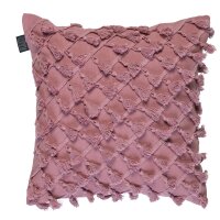 KAAT Amsterdam Baumwolle Dekokissen Dondi Pink 45X45 45 x 45 cm 1 Zierkissen Rosa