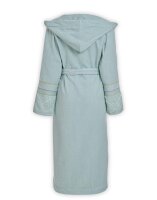 Pip Studio 100% Cotton, terry, 450 GSM Bademantel Soft Zellige Bathrobe Blue S S 1 Bademantel Blau