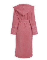 Pip Studio 100% Cotton, terry, 450 GSM Bademantel Soft Zellige Bathrobe Coral Xxl XXL 1 Bademantel Korallenrot