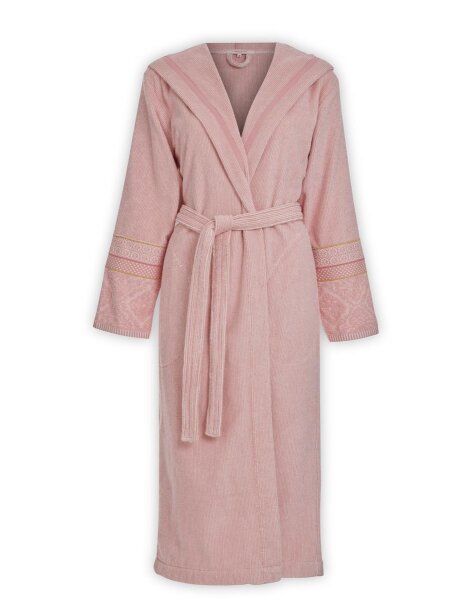 Pip Studio 100% Cotton, terry, 450 GSM Bademantel Soft Zellige Bathrobe Pink S S 1 Bademantel Rosa