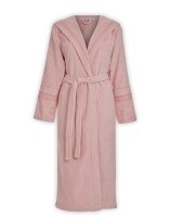 Pip Studio 100% Cotton, terry, 450 GSM Bademantel Soft Zellige Bathrobe Pink M M 1 Bademantel Rosa