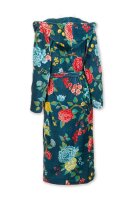 Pip Studio 100% Cotton, terry velour, 380 GSM Bademantel Good Evening Bathrobe Dark Blue S S 1 Bademantel Dunkelblau