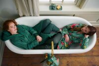 Pip Studio 100% Cotton, terry, 450 GSM Bademantel Soft Zellige Bathrobe Green Xxl XXL 1 Bademantel Grün