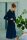 Pip Studio 100% Cotton, terry, 450 GSM Bademantel Soft Zellige Bathrobe Dark Blue Xs XS 1 Bademantel Dunkelblau