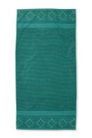 Pip Studio 100% Cotton, terry, 500 GSM Frotteeware Soft Zellige Green 70X140 70 x 140 cm 1 Duschtuch Grün