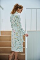 Pip Studio 100% Cotton, terry velour, 380 GSM Bademantel Les Fleurs Bathrobe White Xs XS 1 Bademantel Weiß