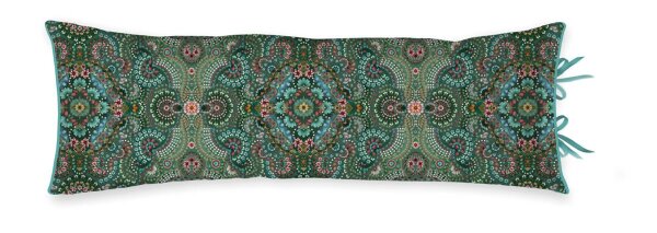 Pip Studio  Dekokissen Moon Light Long Cushion Green 30X90 30 x 90 cm 1 Zierkissen Grün