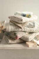 Pip Studio 100% Cotton, terry velour, 500 GSM Frotteware Good Evening Khaki 16X22 Set A 3 16 x 22 cm set van 3 x Waschlappen Khaki