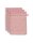 Pip Studio 100% Cotton, terry, 500 GSM Frotteware Soft Zellige Pink 16X22 Set A 3 16 x 22 cm set van 3 x Waschlappen Rosa